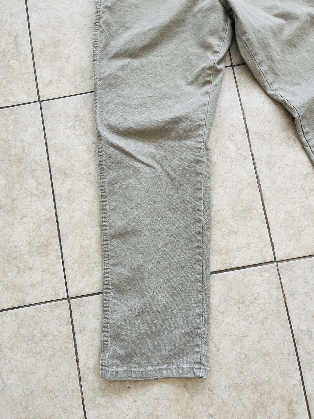 Wrangler 1094LXWCK Carpenter Pants Men’s (30×30) Tan Work Utility Denim Beige