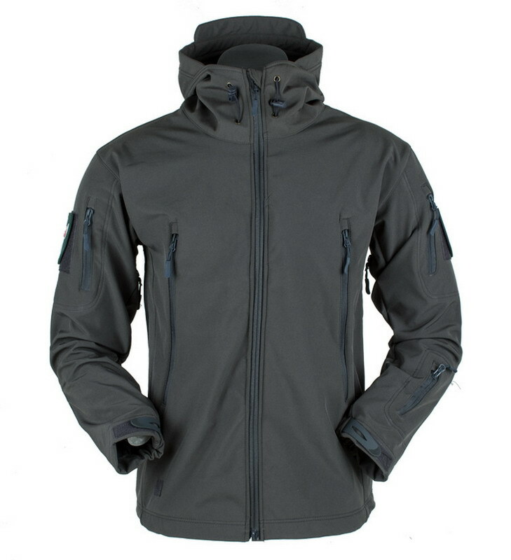 Mens Waterproof Winter Jackets Outdoor Tactical Coat Soft Shell Military Jacket