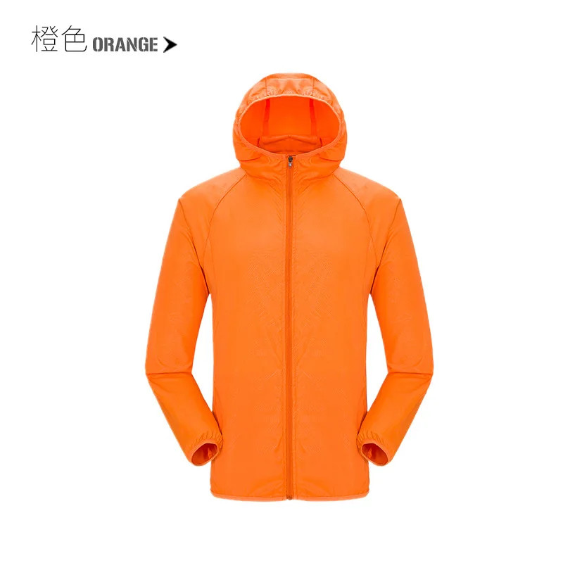 Camping Rain Jacket Men Women Waterproof Sun Protection Clothing Fishing Hunting