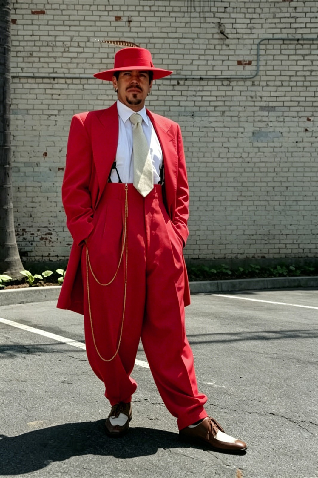 British Men’s Zoot Suit Peak Lapel Wedding Tuxedo Party Prom Long Coat Pant 2pcs