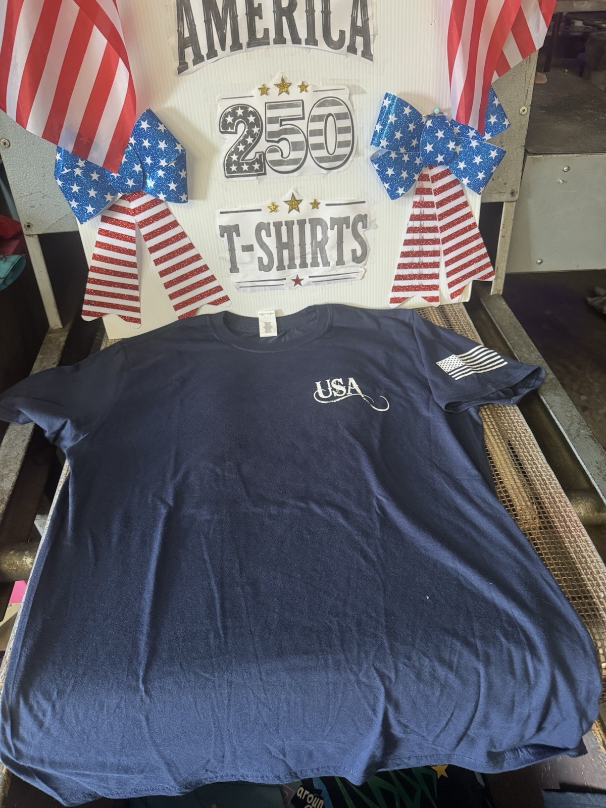 America’s 250th Anniversary American Bombers T Shirt Size Medium
