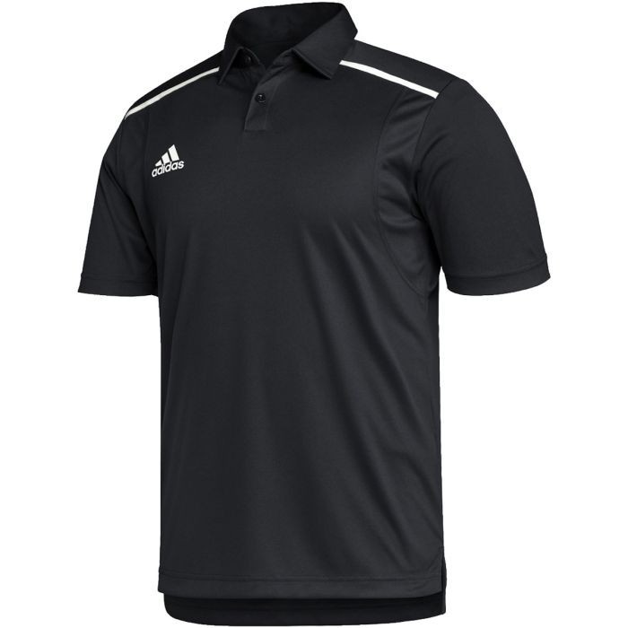 New adidas Team Issue Men Polo Shirt Black Short Sleeve S M XL