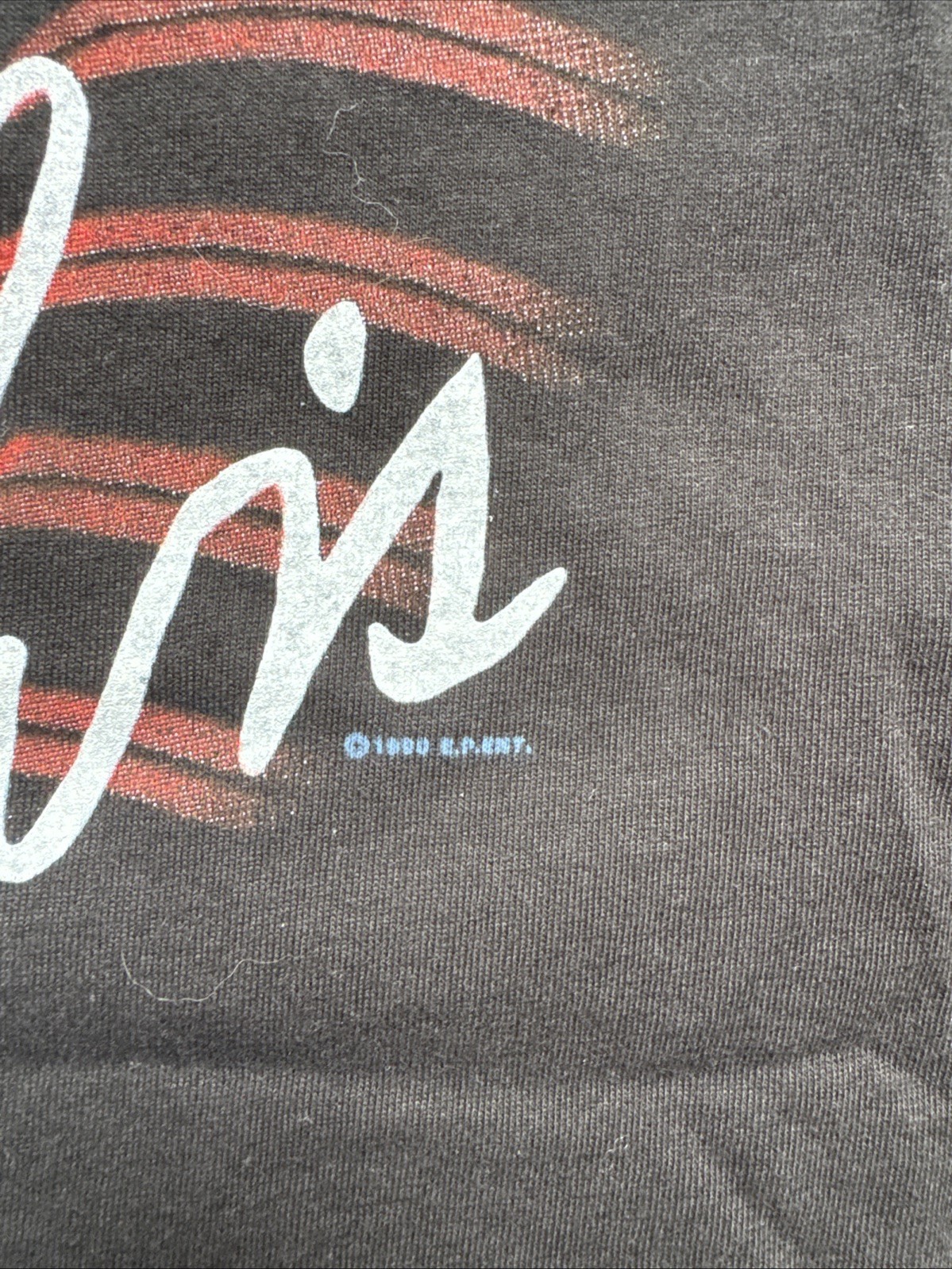 Elvis Presley T-Shirt Single Stitch Large L Hanes Winterland Rock Music VTG 90s