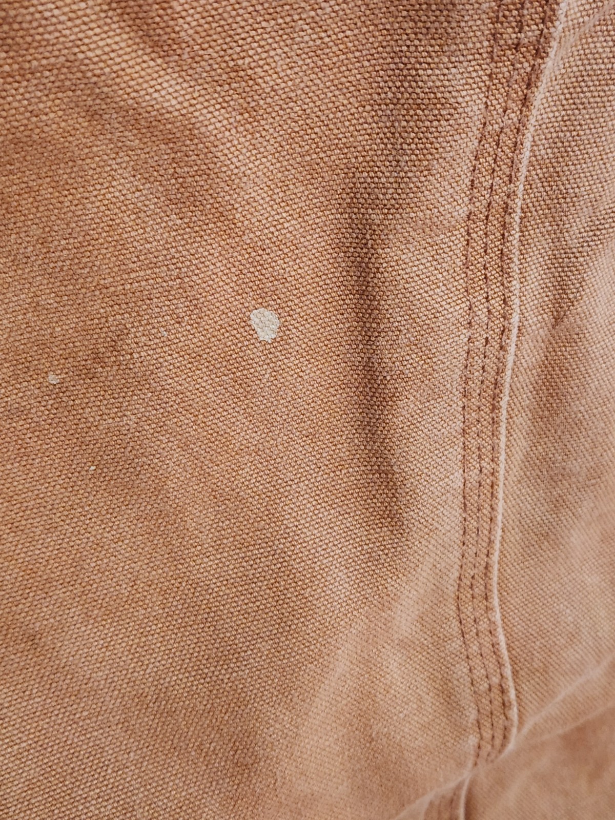 Vintage/Broken-In Carhartt Canvas Work Pants – Brown – 42×30 – Rugged