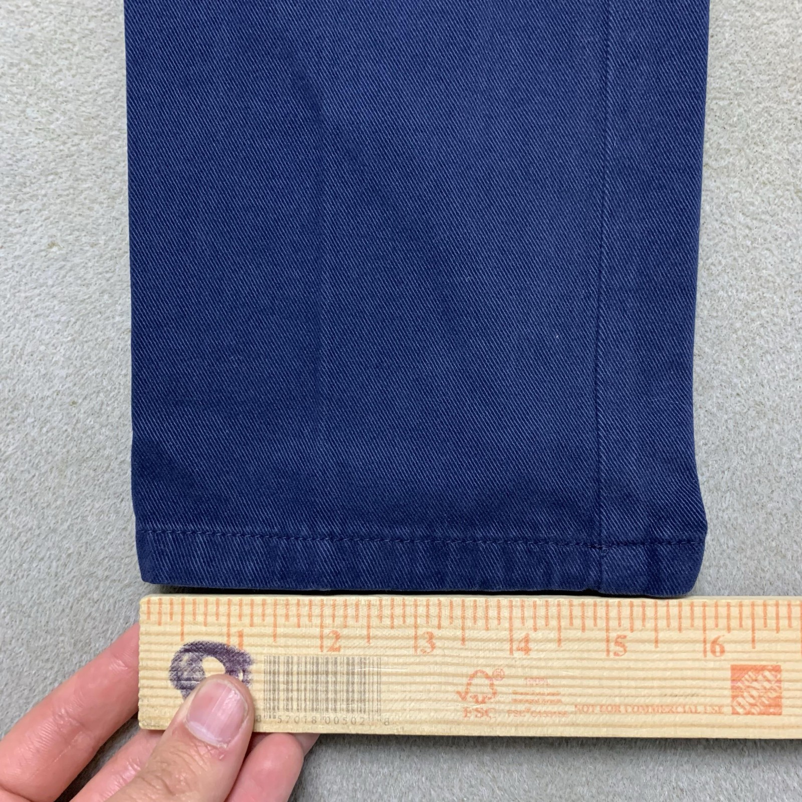 Rota Pantaloni Pants Mens 42 28×32 Blue Cotton Cashmere Regular Fit Chino Sport