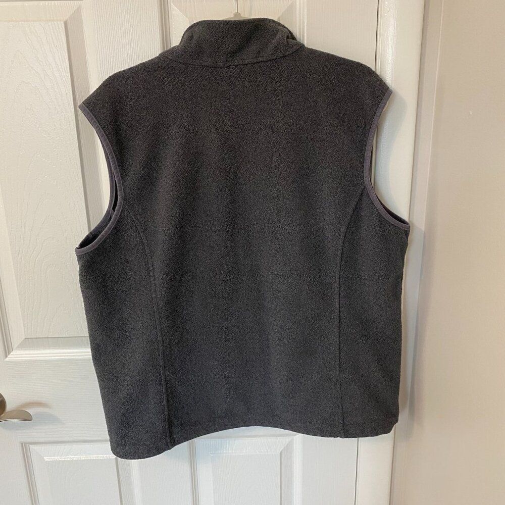 L.L. Bean Polartec Sweater Fleece 3-Pocket Vest Grey Men’s Large