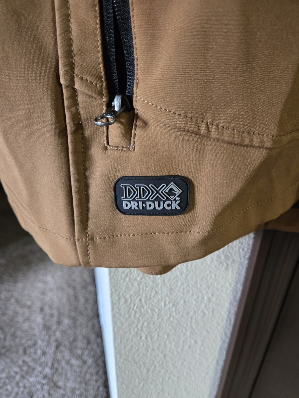 Oshkosh EAA DDX DRI-DUCK Brown Motion Softshell Jacket Men’s XXL All Weather