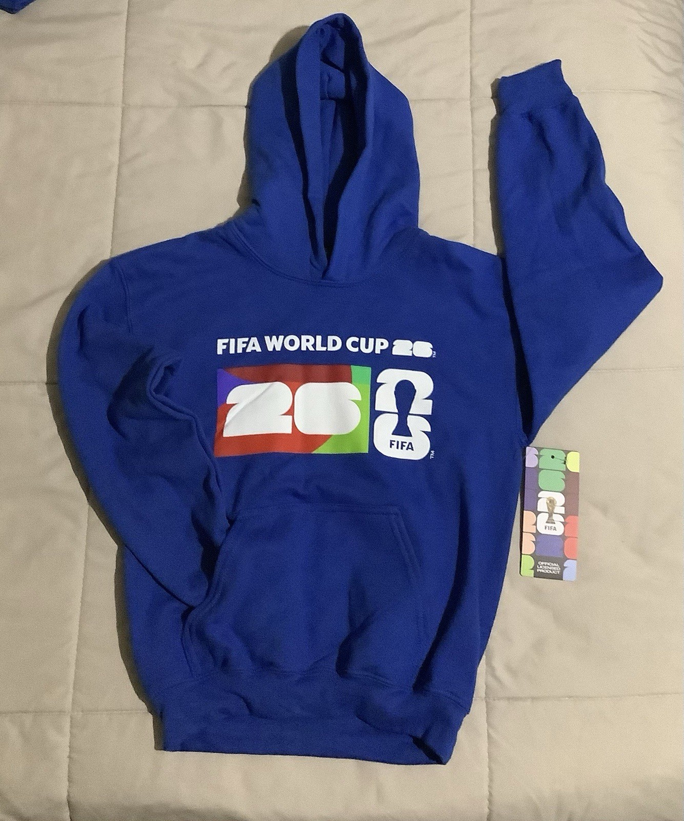 FIFA World Cup 2026 Youth XL Hoodie Blue