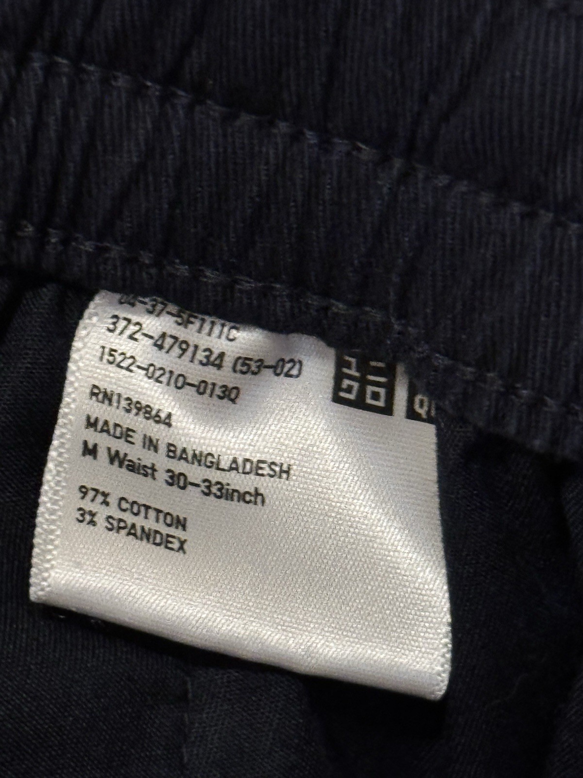Preowned Uniqlo Men’s Joggers Size M Waist 30-33inch
