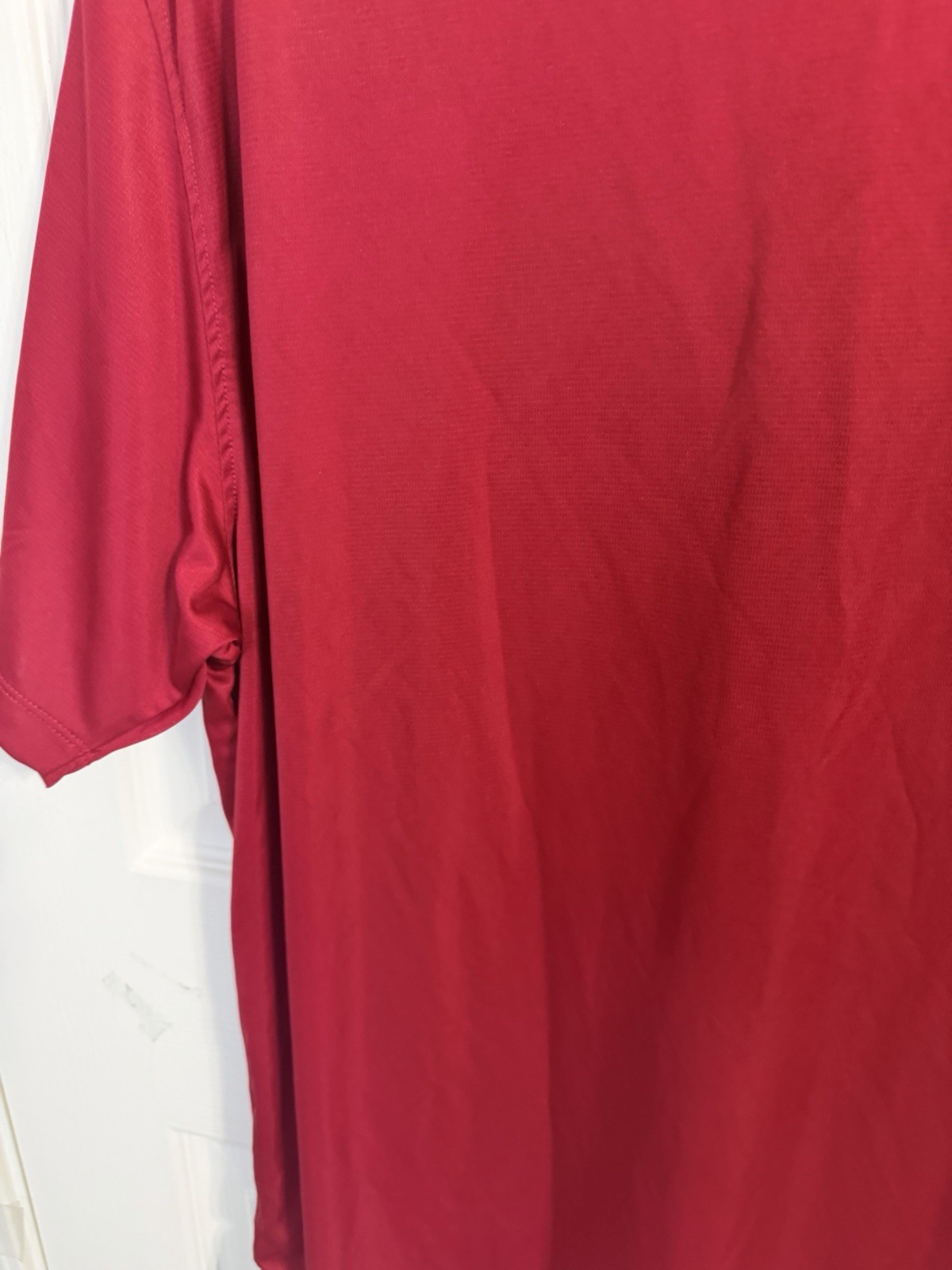 Coca-Cola Ontour Men’s L Web Tech Red Golf Polo Shirt NWT