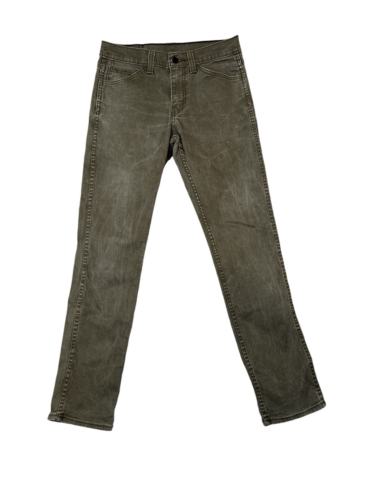 Levi 511 Green Slim Sit Below Waist Denim Jeans 30 X 32