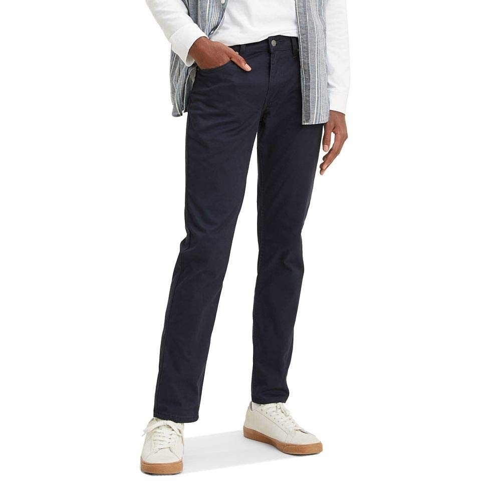 Levi’s 511 Slim Pants 30×32 Blue Sits Below Waist Mens Stretch NEW
