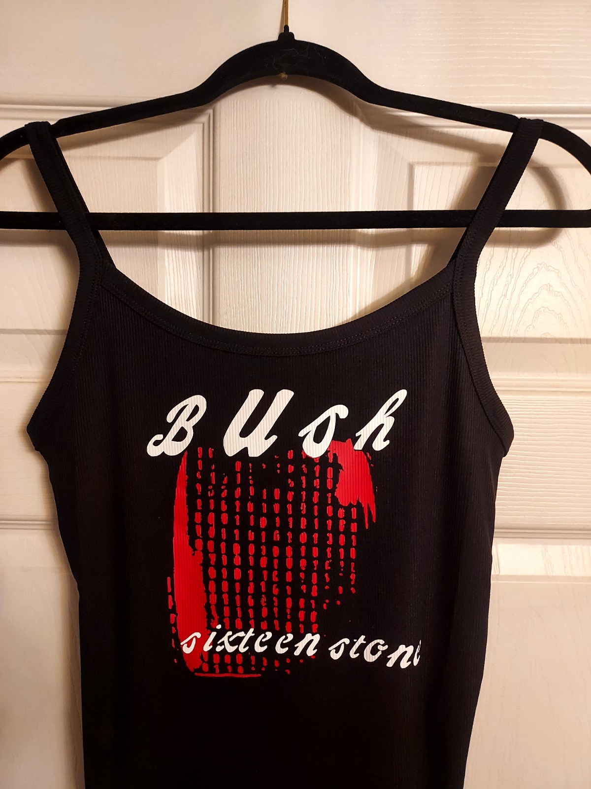 bush tank top bush band sixteen stone crop top Bush Band Shirt Womens XXs-2xl