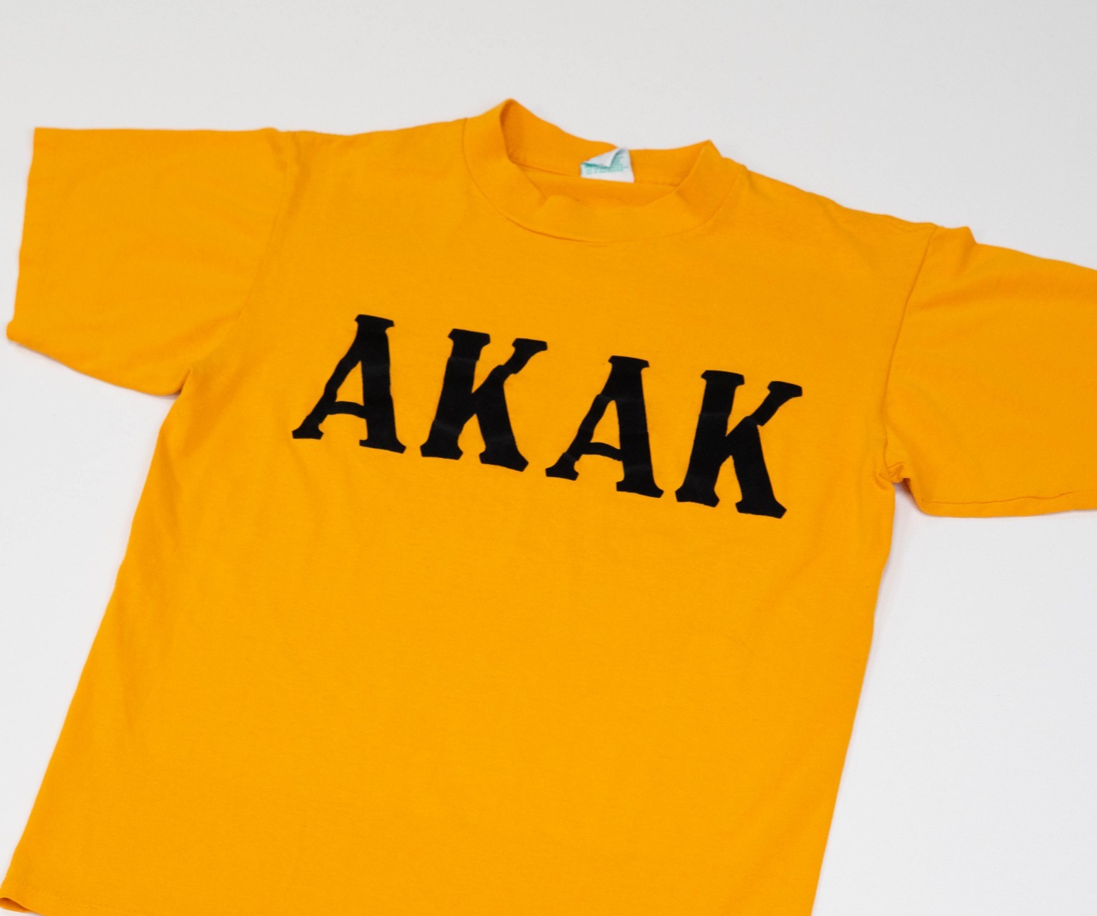 True Vintage Fraternity Tee Men Size M 80s University of Michigan A-Kai Acacia