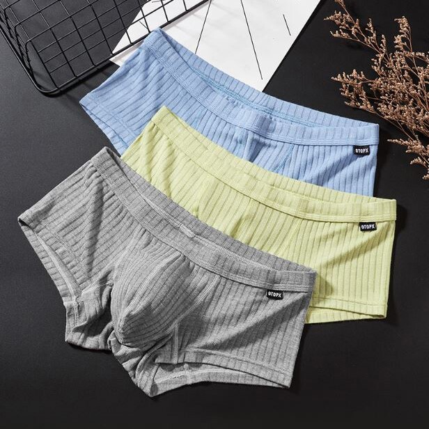 3 Pack Men’s Sexy Underwear Low waist Briefs U Pouch Boxers Shorts Underpants