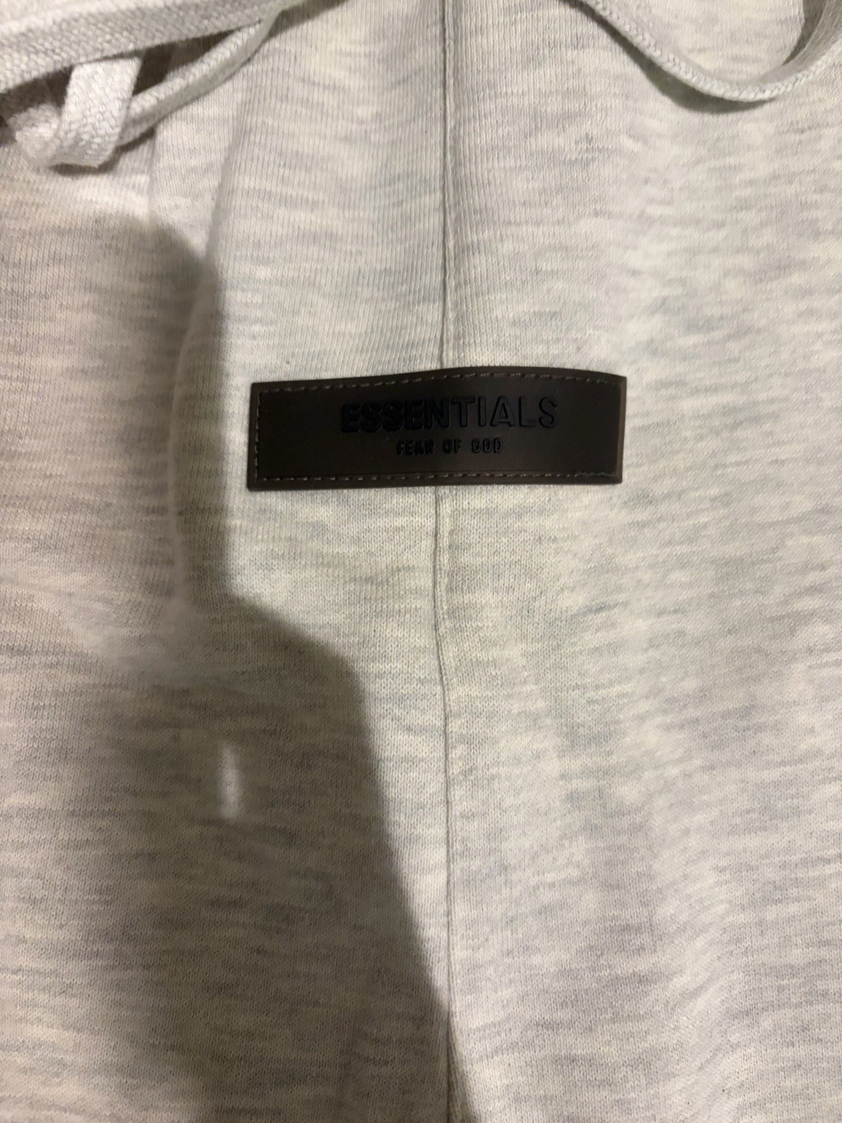 Essentials Fear of God light oatmeal shorts size medium