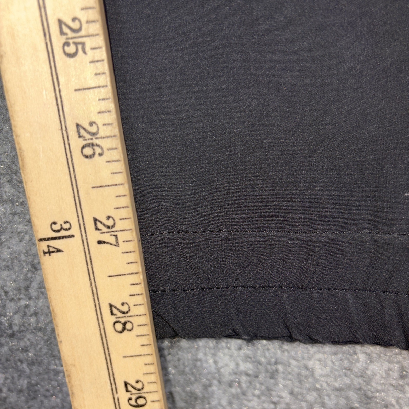UNQLO Pants Mens Size S Black Jogger Drawstring Zip Elastic Waist Casual