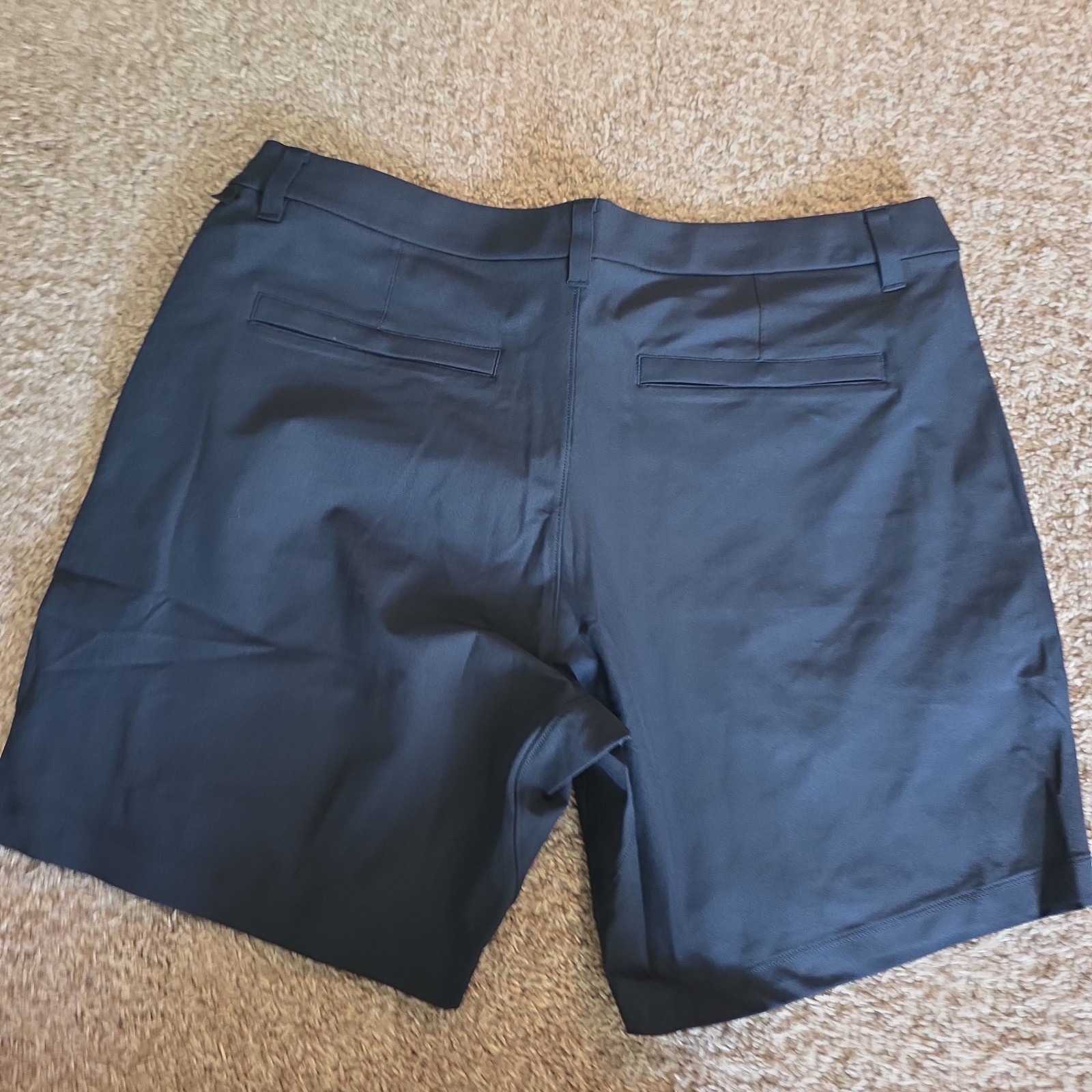 Lululemon Commission Classic Fit Shorts Men’s 36 Navy 7” Inseam Warpstreme