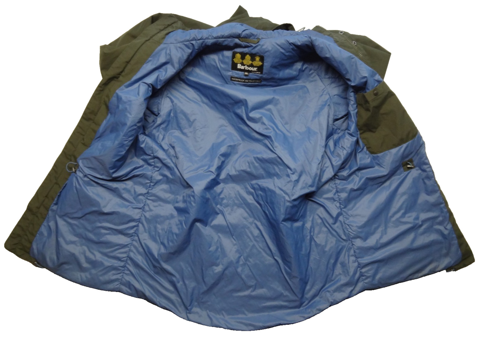Barbour XL Ashton Waterproof Weather Comfort Jacket Coat Breathable EUC MWB0734