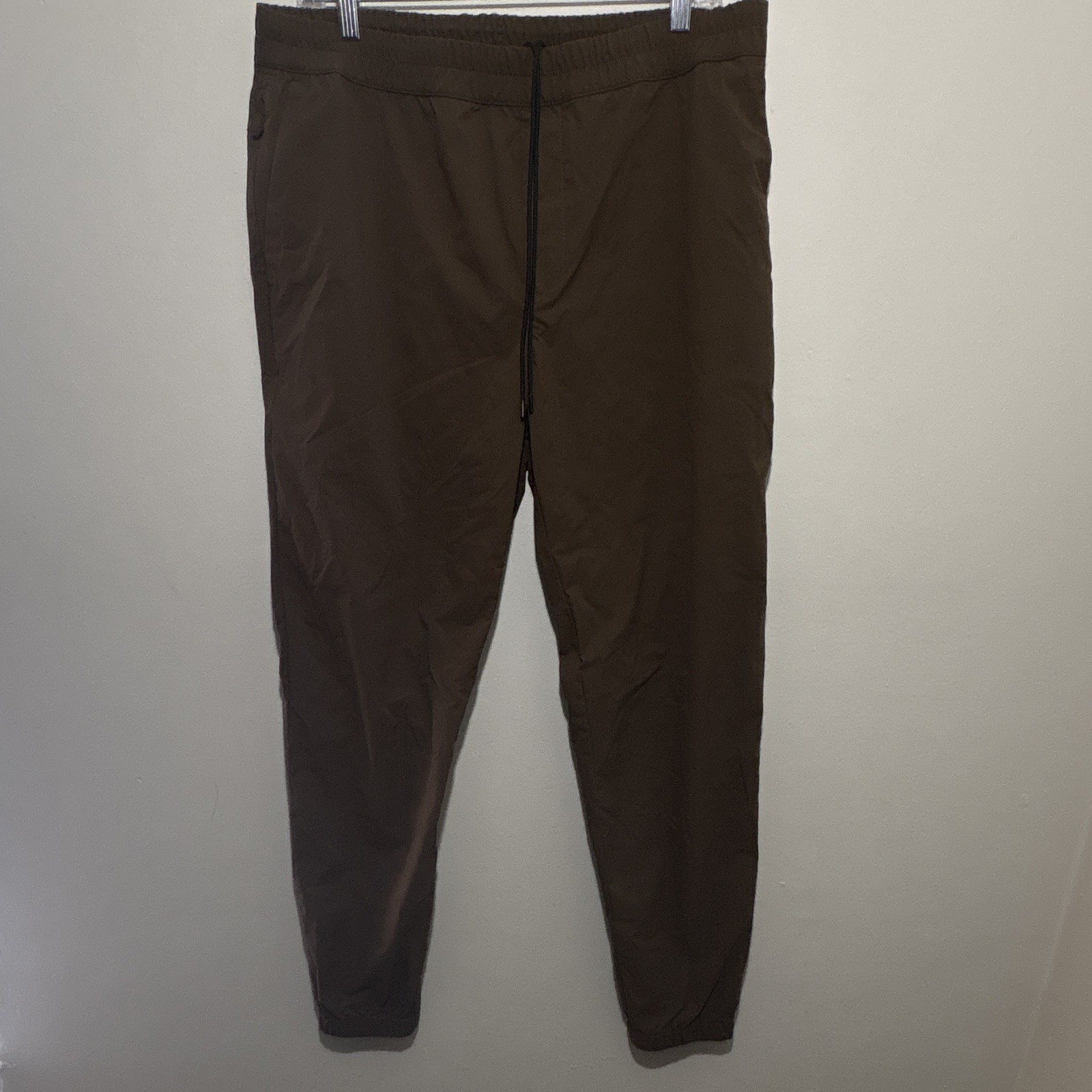 Banana Republic Tail Men’s Brown Slim Fit Jogger Pants Drawstring Pockets L