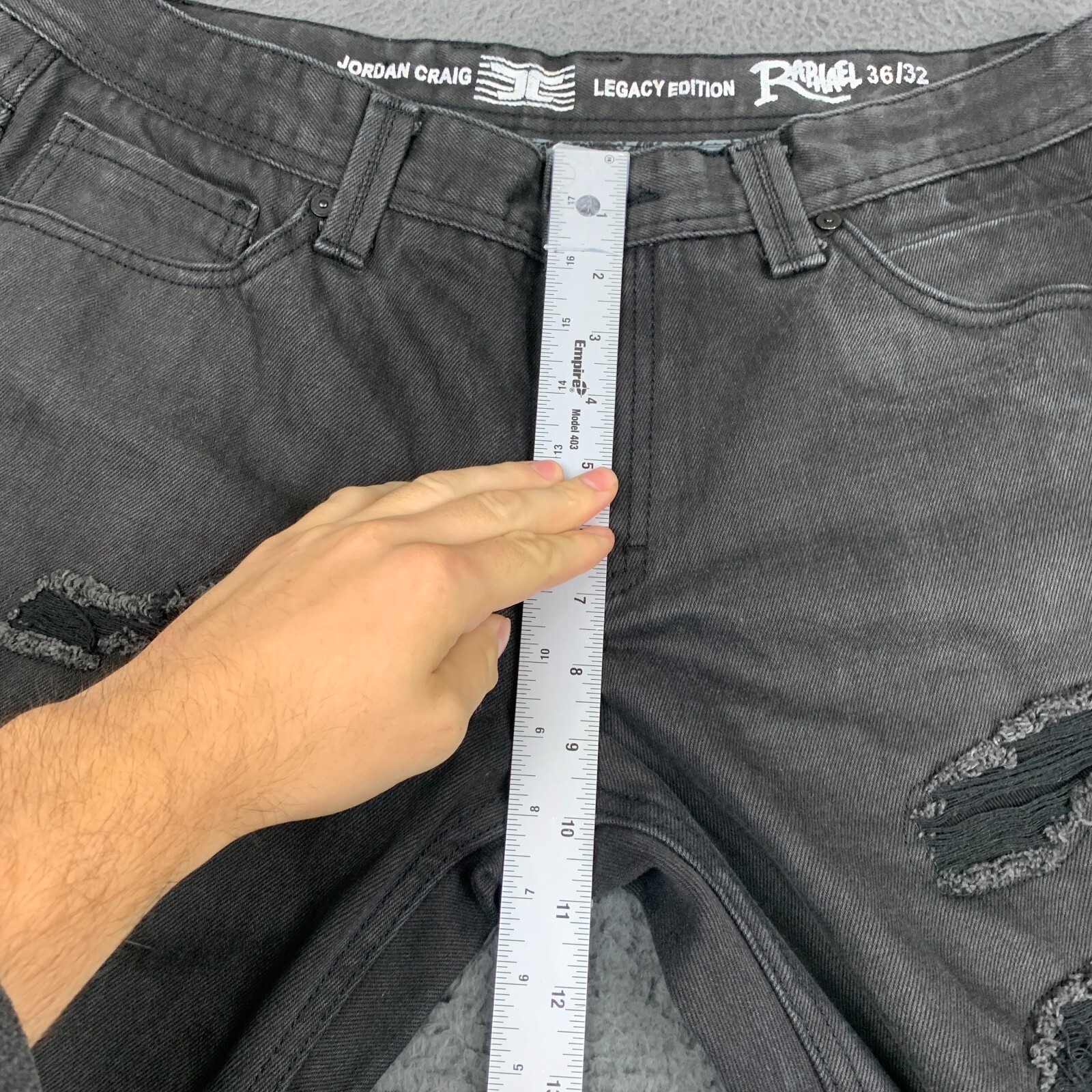 Jordan Craig Mens Jeans 36×30* Raphael Black Legacy Edition Cycling Commuter