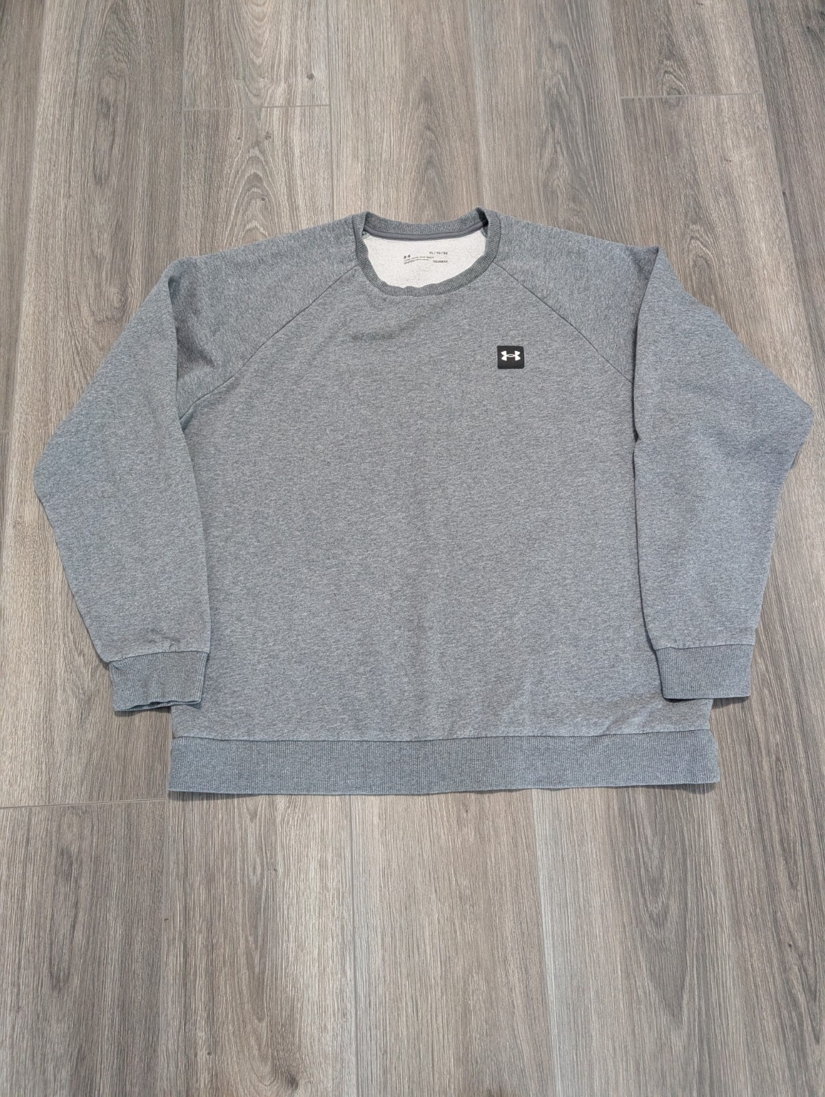 under armour gray xl sweatshirt mens