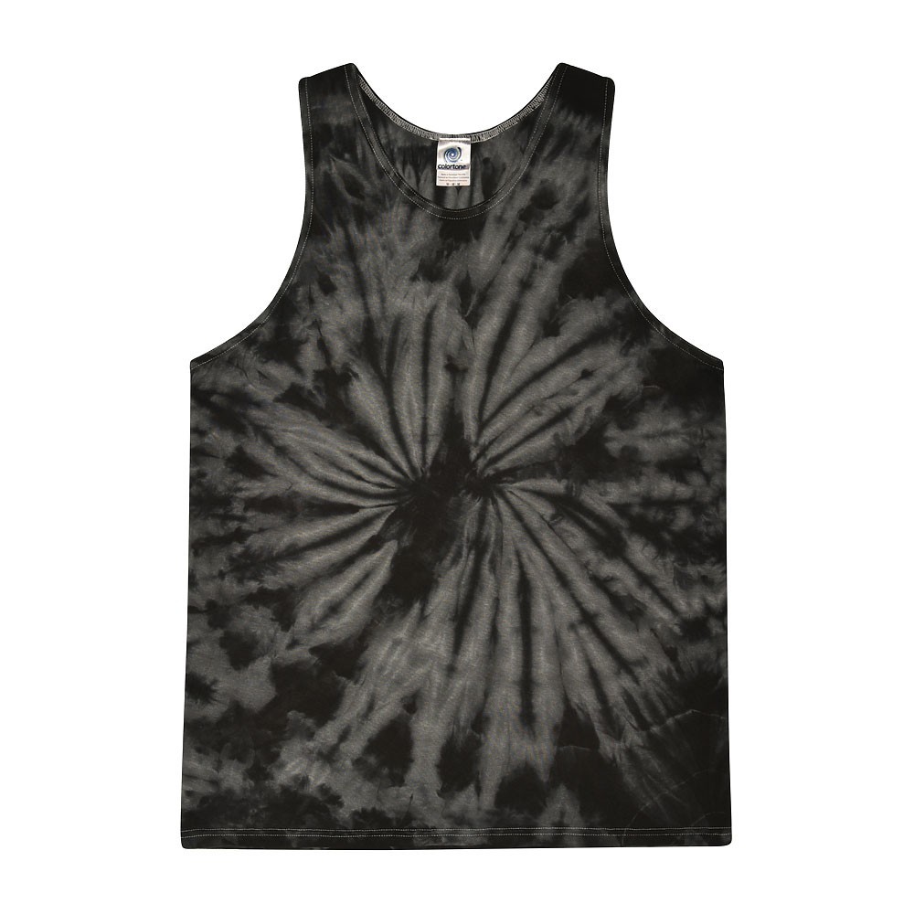 Multi-Color Tie Dye Tank Tops Sleeveless T-Shirts Adult S to XXXL Cotton