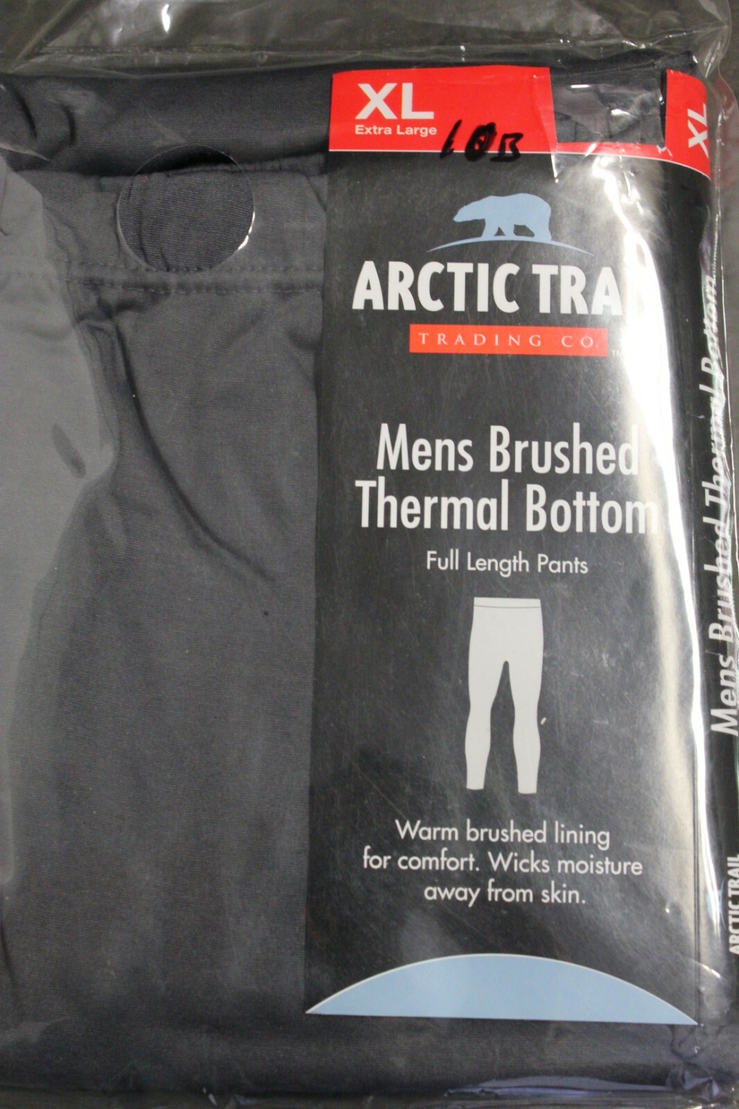1 PCS MEN’S BRUSHED THERMAL BOTTOM / Pants Gray COMFORT WICKS MOISTURE XL