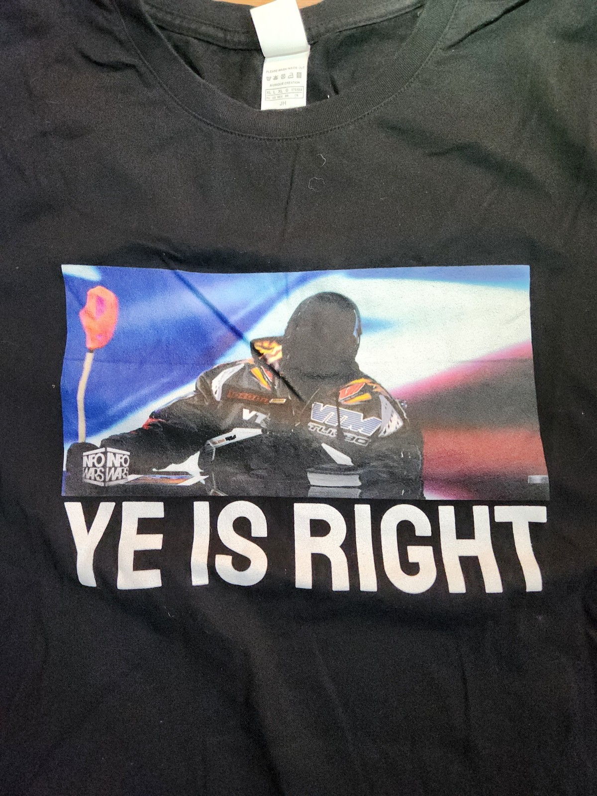 Rare “Ye Is Right” Tshirt Black Size Large Kanye West