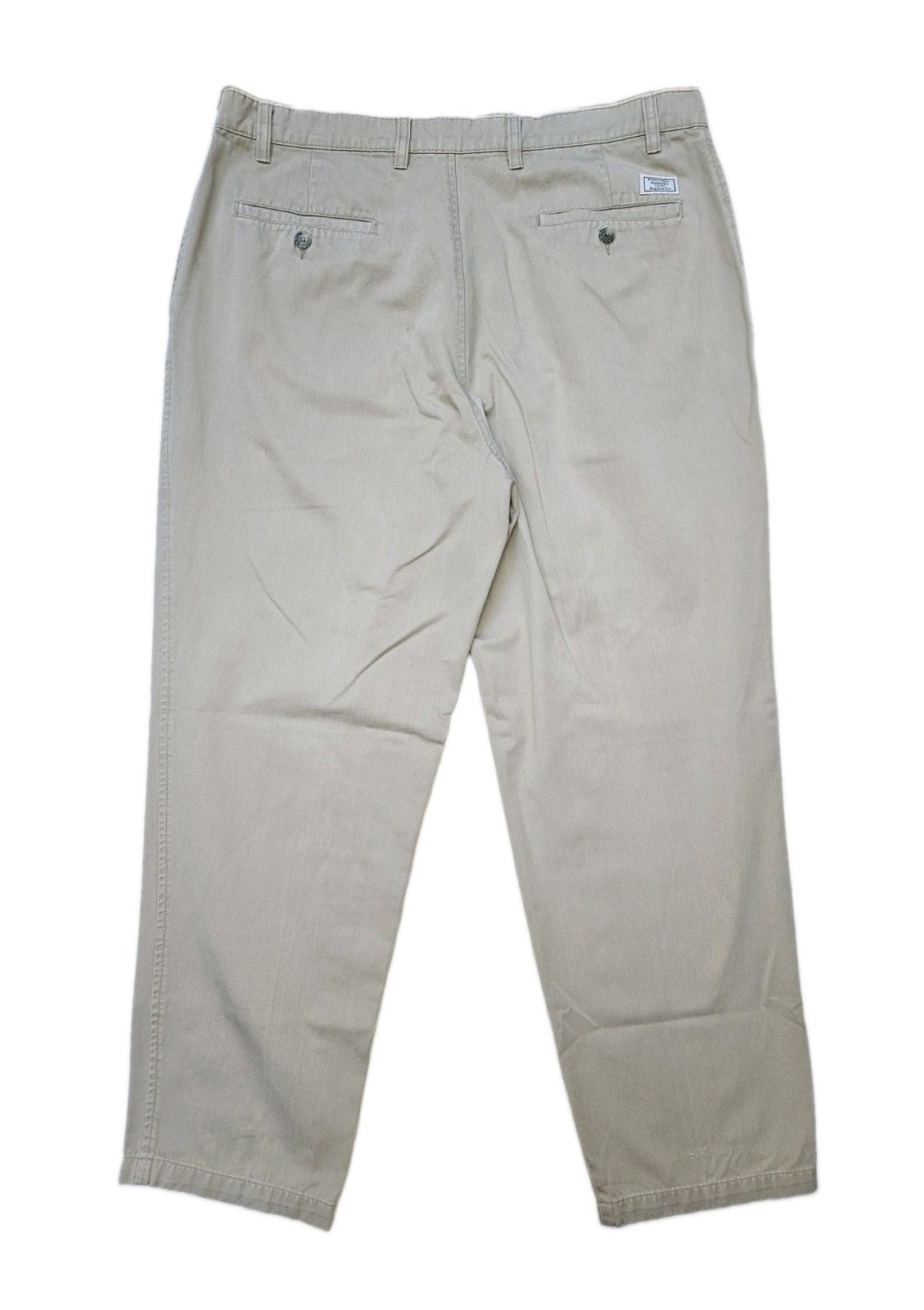 District Beige Chinos Mens W38 L31 Regular Fit Cotton Smart Casual Trousers Pant