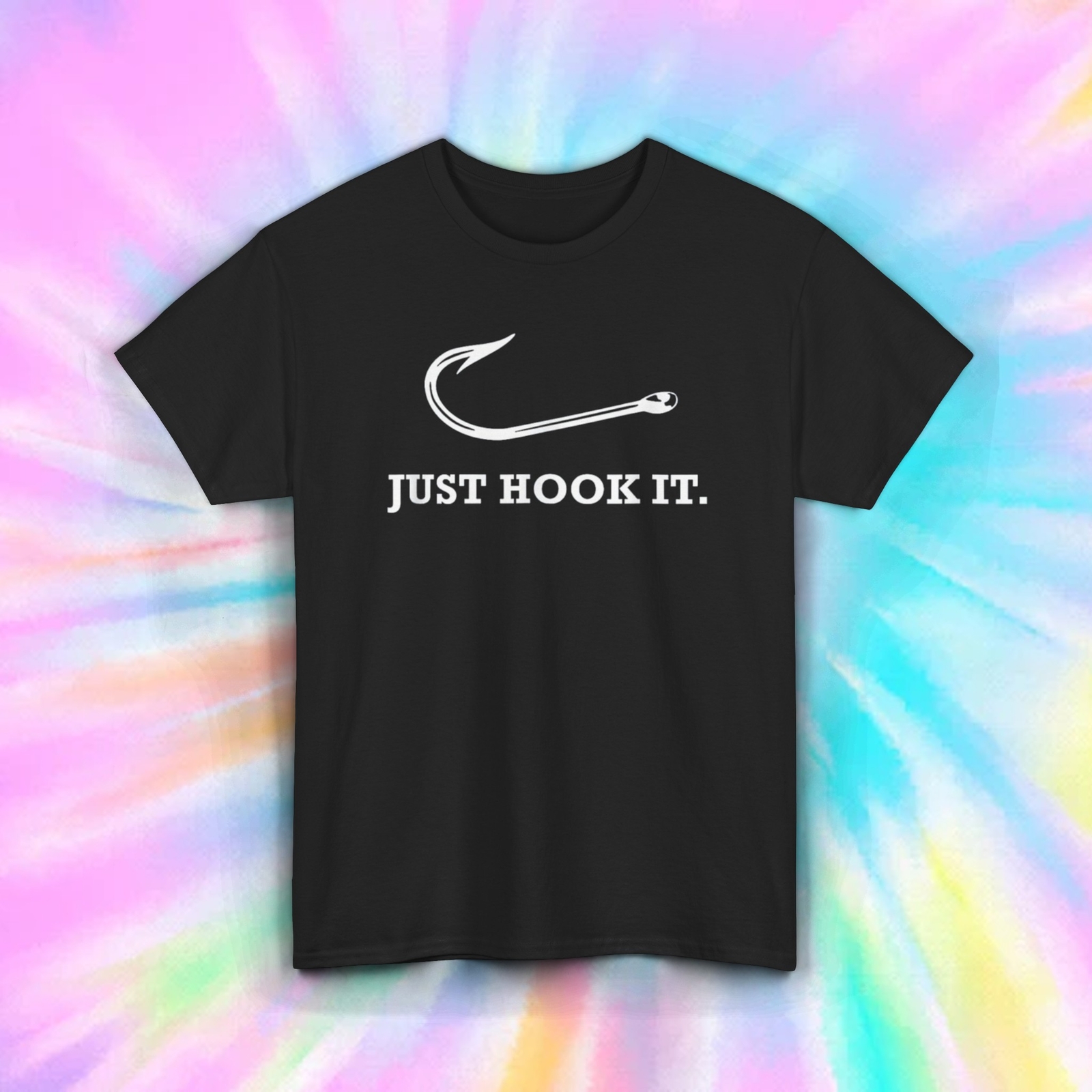 Just Hook It T-Shirt | Funny Fishing Tee | S-5XL