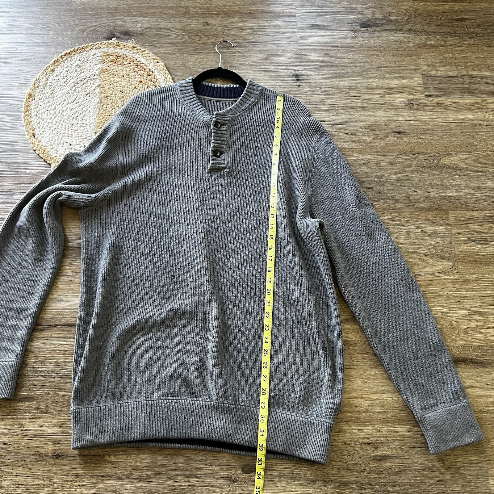 EDDIE BAUER 100% Baumwolle Mens Knitted Sweater