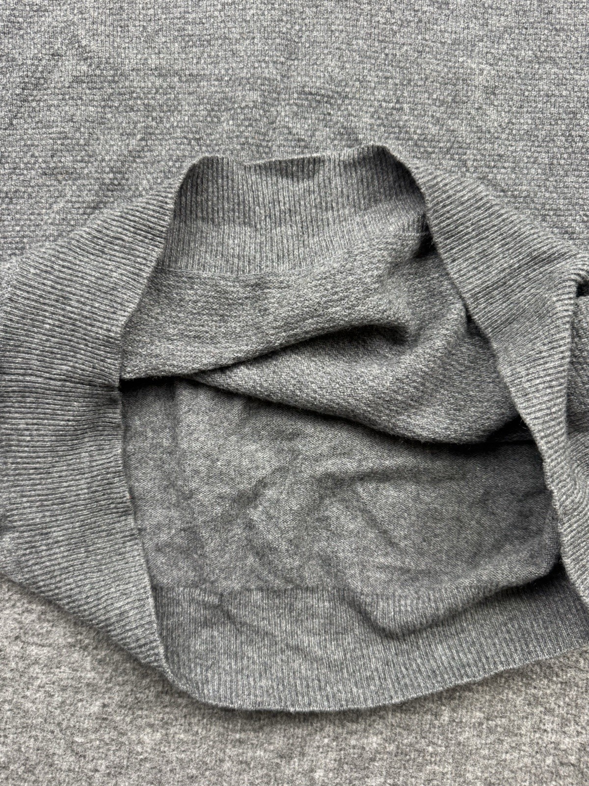 McGeorge Ballantyne Scotland Men’s Cashmere Sweater Vest Sz XL Gray Grandpa