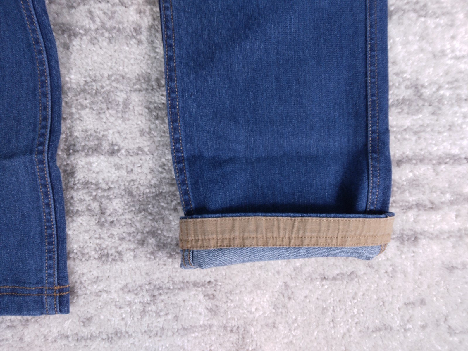 Kirkland Signature Jeans Men’s Straight Fit Comfort Stretch Denim Pants 32×32