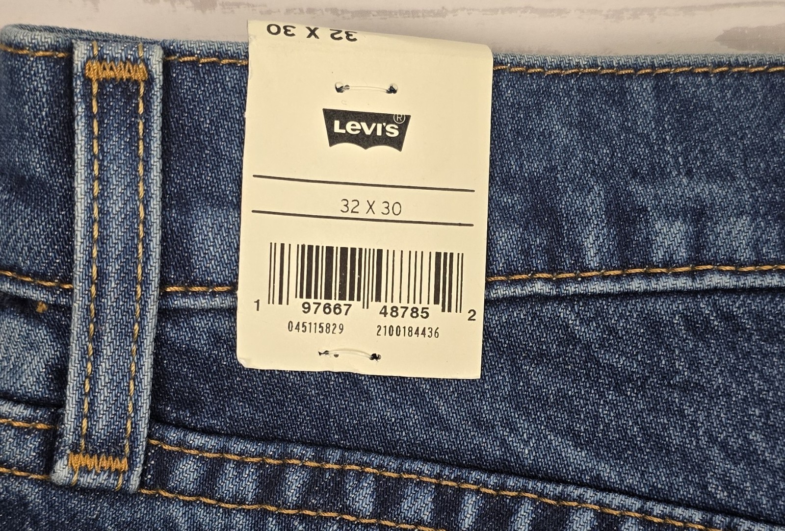 Levi’s Premium 511 Slim Jeans 32×30 Medium Wash Stretch Denim NWT MSRP $110 CM77