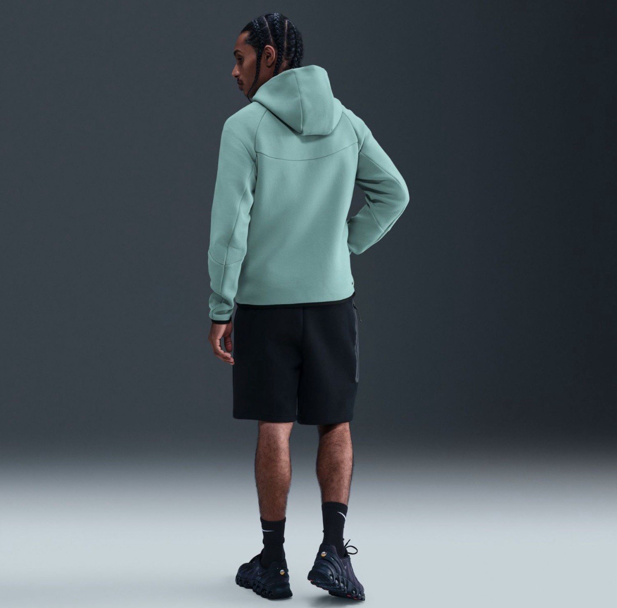 Nike Men’s Tech Fleece Windrunner Zip Up Hoodie Jacket FB7921-361 XLTT