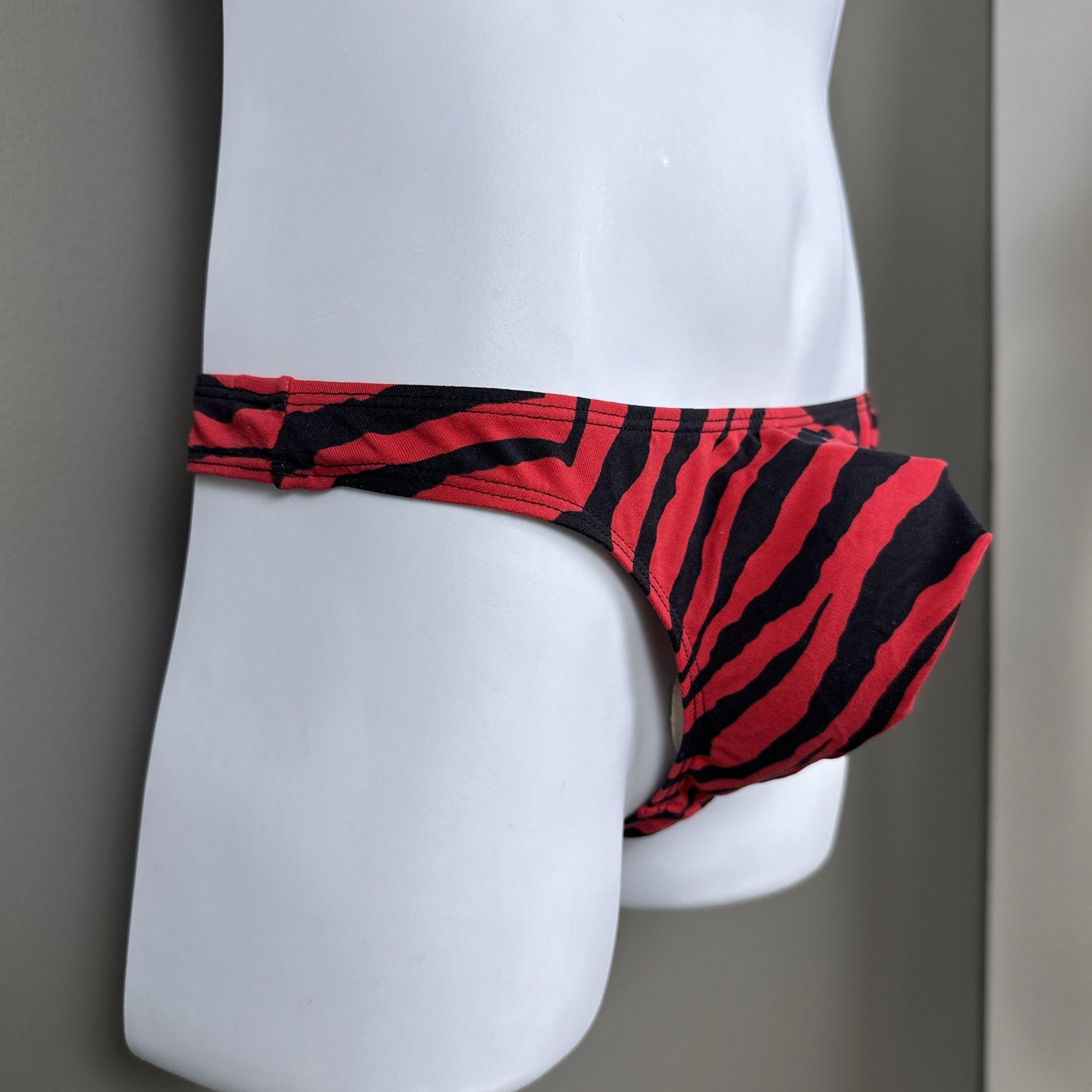 Vintage Minor Creations Man Thong Underwear Men’s One Size 100% Nylon Lycra USA