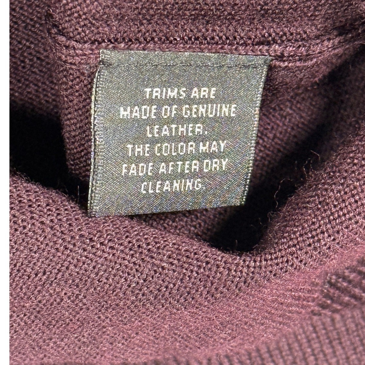 The Men’s Store at Bloomingdale’s Quarter-Zip Merino Sweater raisin large $98