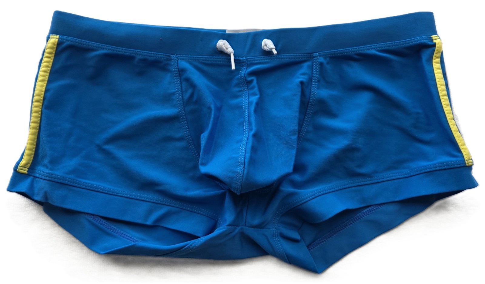 Aware Soho Pouch Trunk Brief Swimwear Blue Nylon/Lycra Size XL