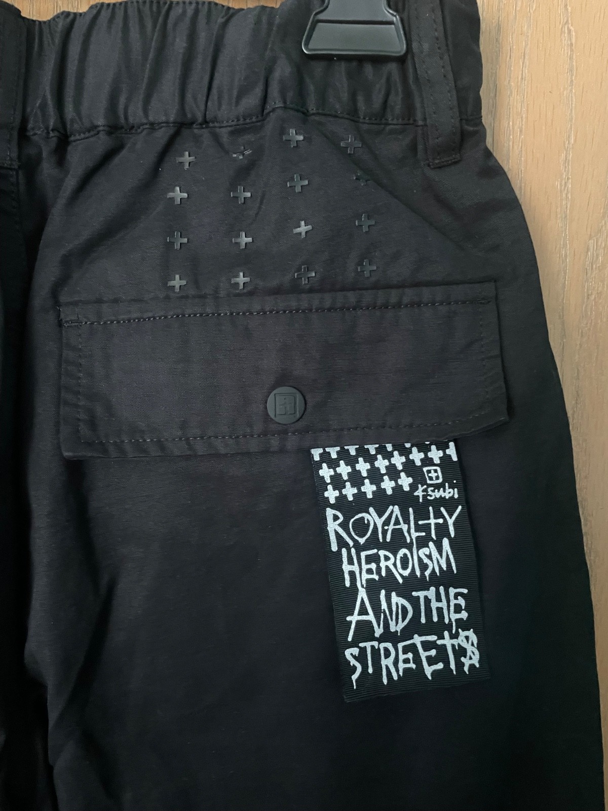 Ksubi Black Cargo Pants Size Small