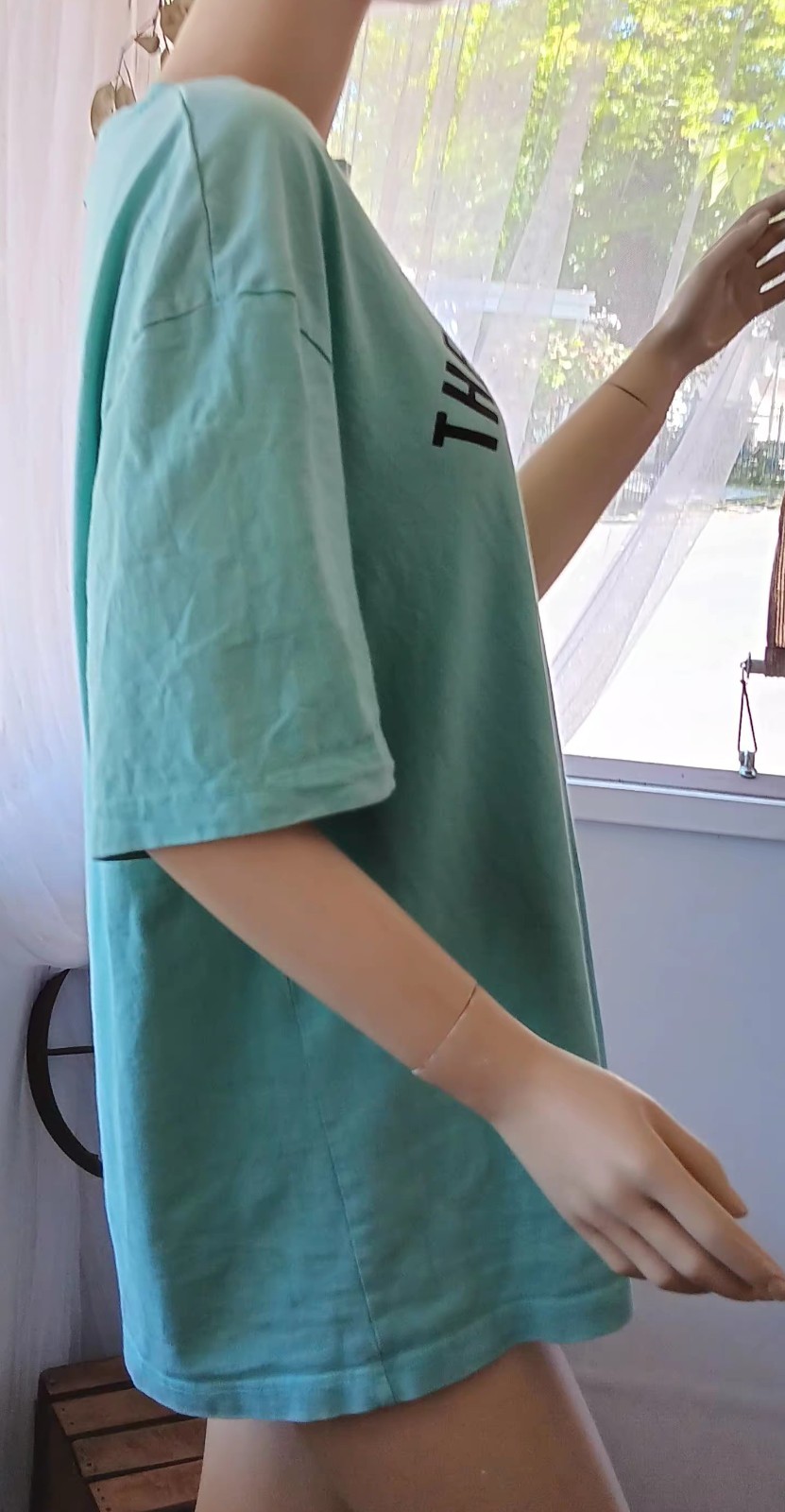 Smiley Face Tee H&M/The Original Smiley Face Co. Mens XL Mint Green