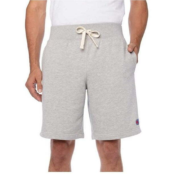 Champion Men’s French Terry Lounge Shorts Gray