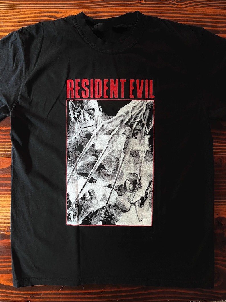Resident Evil – Jill T shirt Character Horror Game Unisex S-5XL Shirt ILS71