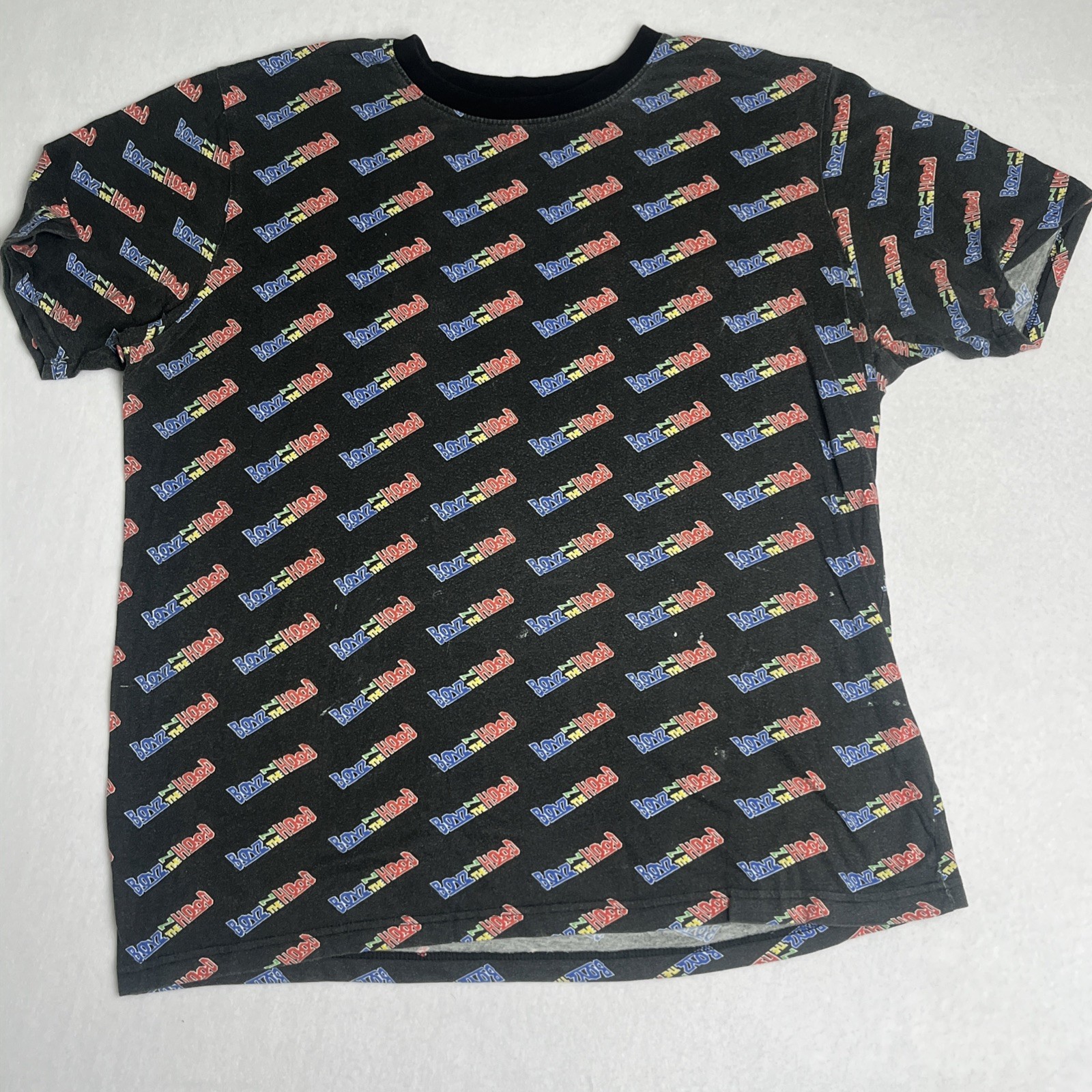 Philcos Boyz N The Hood Men’s All Over Print Tee Size XL Vintage