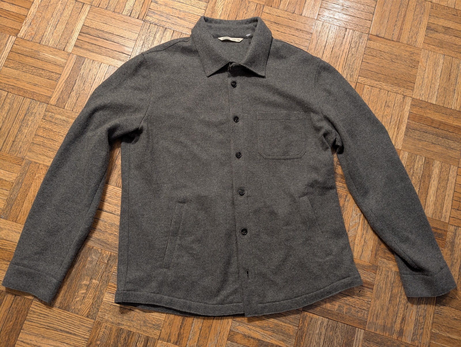 Mauricio Baldassari cashmere shirt-jacket, made in Italy