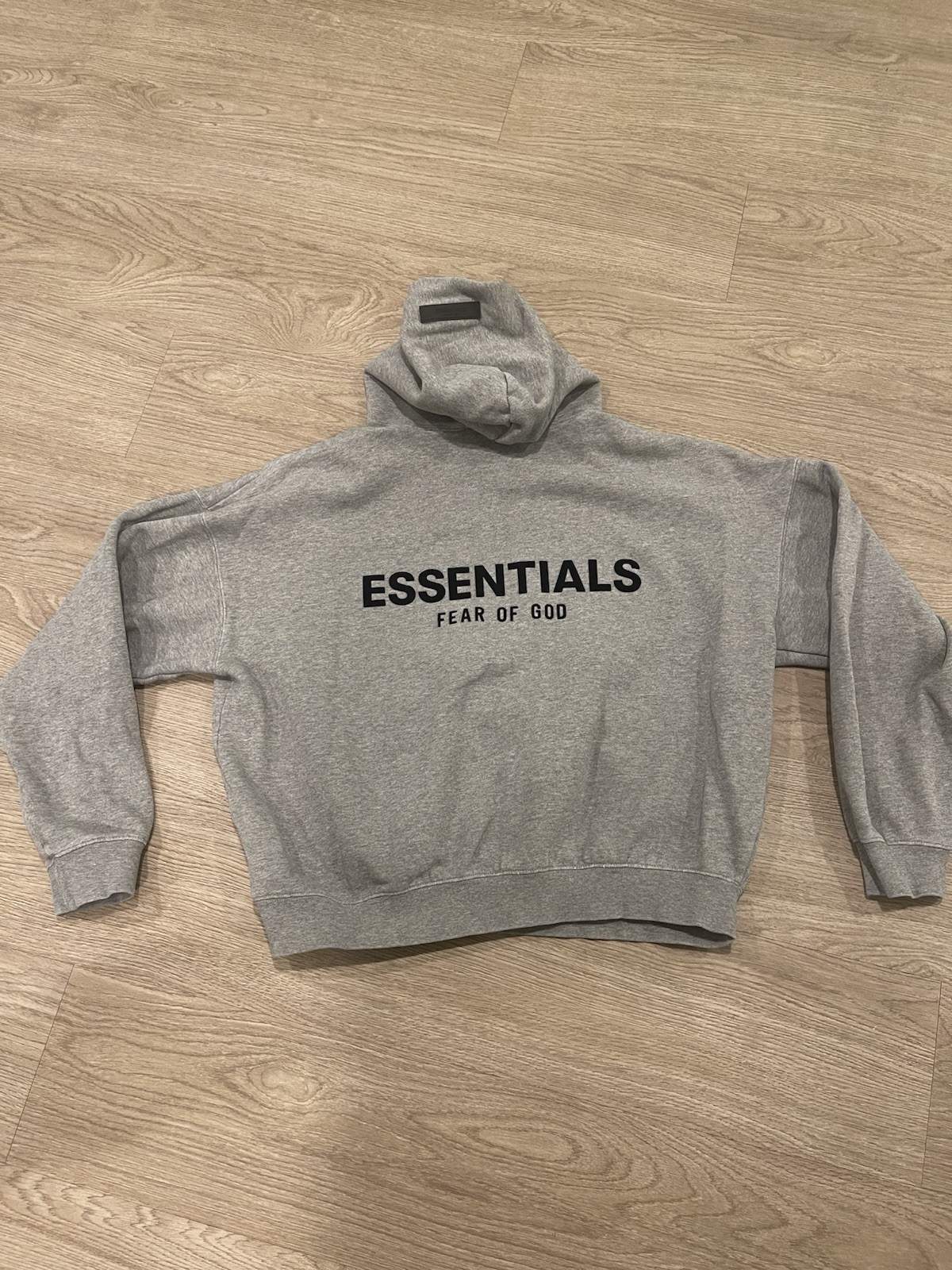 Fear Of God Essentials Basic Hoodie Dark Oatmeal Men’s Small Authentic