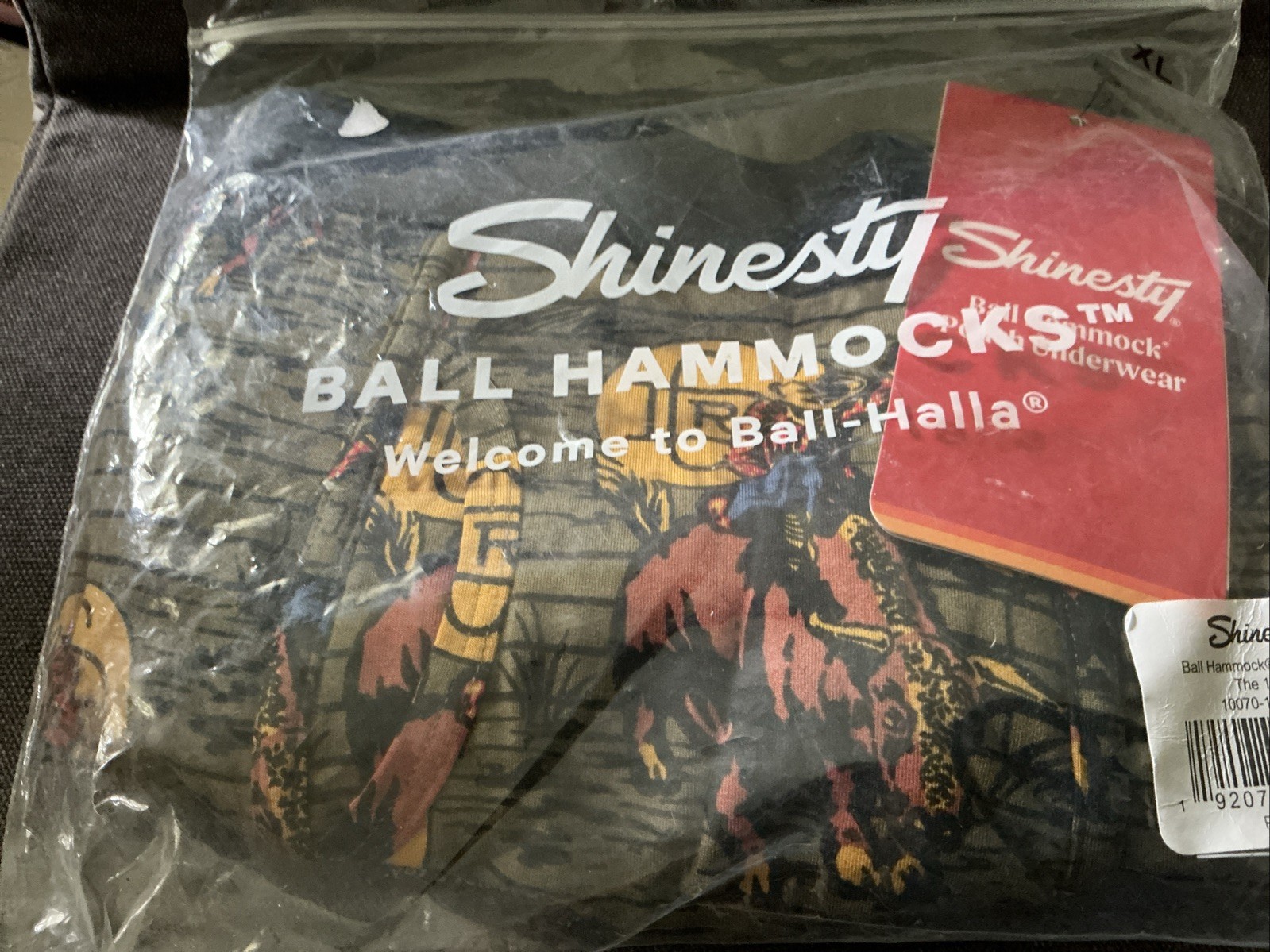 Shinesty Ball Hammock Mens Pouch Underwear Rodeo Sz XL NWT