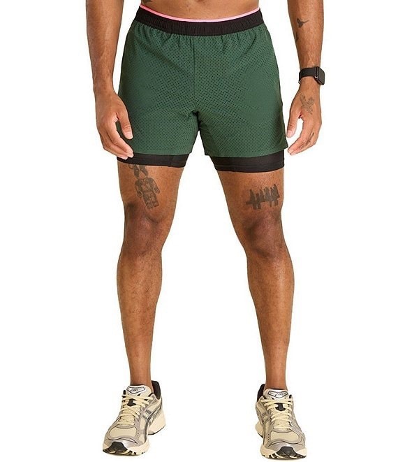 Chubbies Training Juniper Jumpers Shorts In Dark Green Sz XL 5.5”