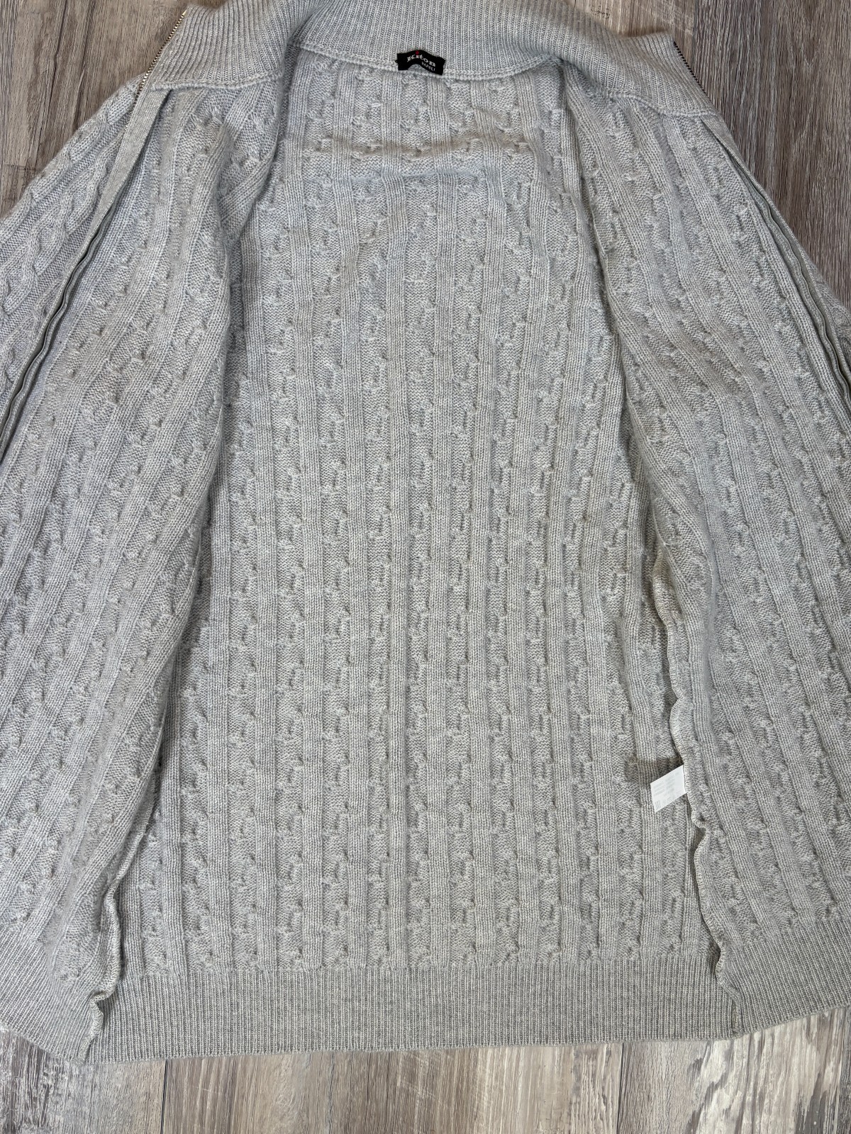 $4200 NWT Kiton 100% Cashmere Full Zip Cardigan Sweater Size M bs77