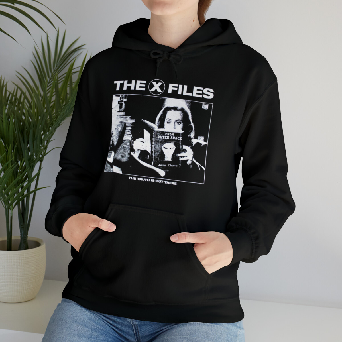 X Files Vintage Sweatshirt Classic TV, Science Fiction, Conspiracy, Fan Hoodie